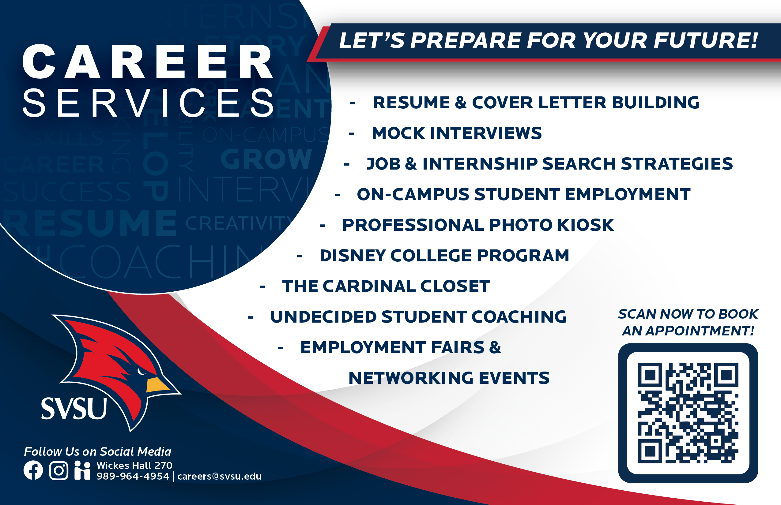 New Career Services card